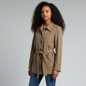 Banana Republic Women's Silk Utility Jacket